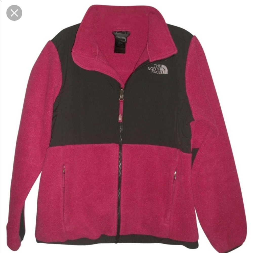 North Face Denali Zip Up Fleece Jacket